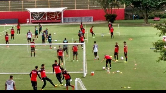 Imagem De folga, Vitória inicia preparação para duelo com o Botafogo na segunda-feira