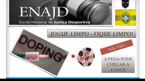 Imagem Escola Nacional de Justiça Desportiva segue com campanha contra doping 