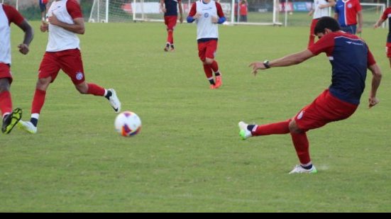 Imagem Sem Maxi, Bahia encerra preparação para enfrentar o Paraná