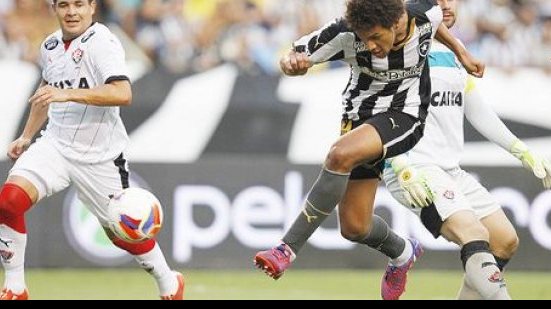Imagem Após primeiro tempo ruim, Vitória perde para o Botafogo pela Série B