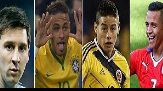 Imagem Conheça as principais estrelas das seleções que vão disputar a Copa América