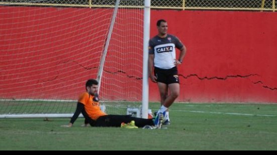 Imagem Vitória realiza treino tático e Mancini foca nas laterais