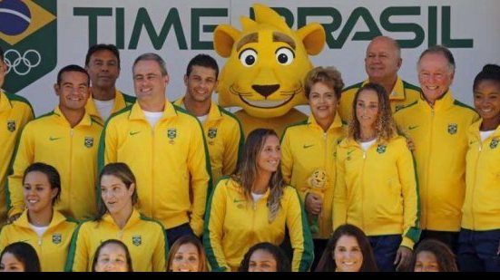 Imagem Dilma participa da apresentação do mascote do Time Brasil para as Olimpíadas