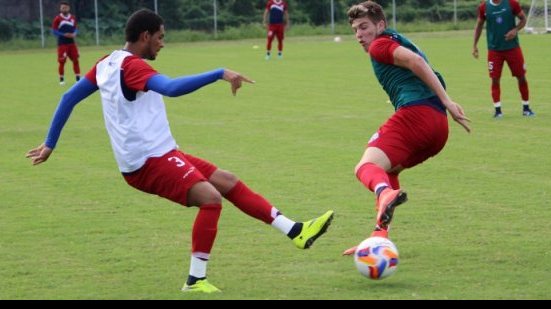 Imagem Com Jean poupado e Kieza fora, Bahia treina visando duelo com Luverdense