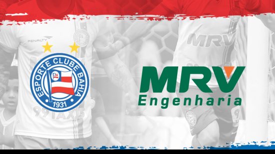 Imagem Com presença de jogadores e presidente, Bahia lança parceria com MRV hoje