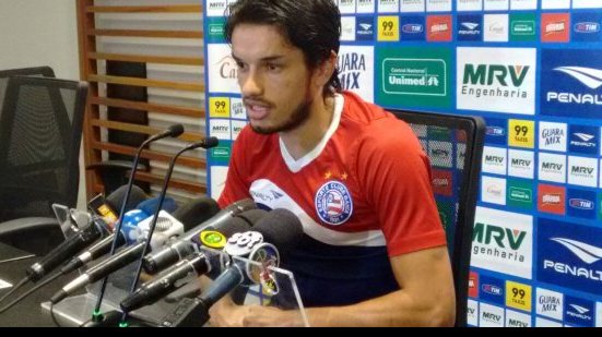 Imagem Tiago Real admite ansiedade para jogar clássico BAVI: friozinho na barriga