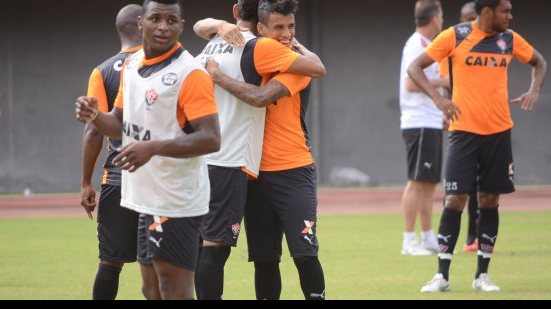Imagem Confira a galeria de fotos do último treino do Vitória antes do BAVI
