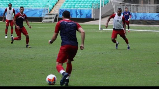 Imagem Com coletivo na Arena, Bahia encerra preparação e deve repetir time