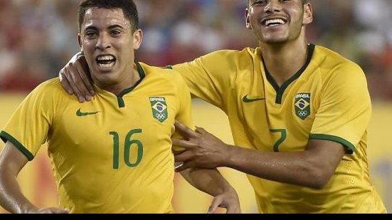 Imagem Com golaço de Rômulo, Brasil goleia o Canadá na estreia do Pan-Americano
