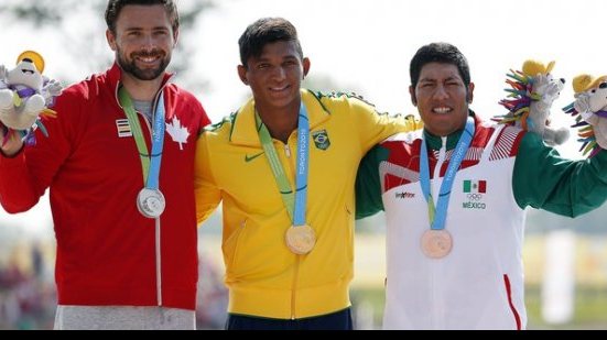 Imagem Canoísta baiano conquista medalha de ouro no Pan-Americano