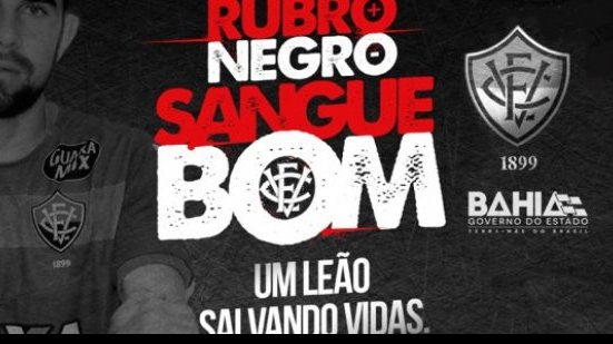 Imagem Rubro negros devem doar sangue para ganhar ingresso de jogo com CRB