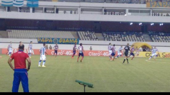 Imagem Bahia leva três do Paysandu e se complica na Copa do Brasil