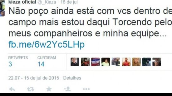 Imagem Kieza faz gol contra no português