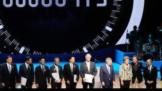Imagem A um ano das Olimpíadas, Dilma diz que Brasil receberá todos de braços abertos