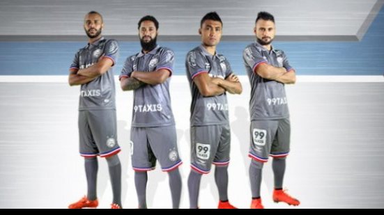 Imagem Após camisa vazar, Bahia confirma novo uniforme em alusão ao Esquadrão de Aço