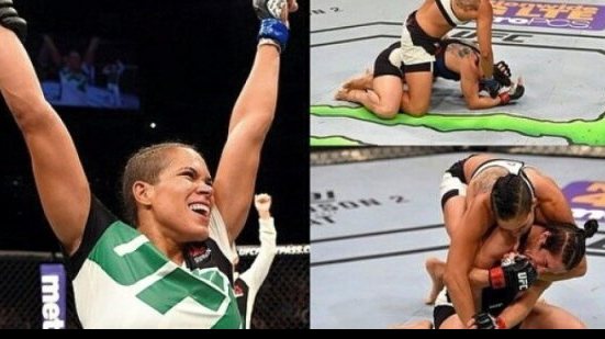 Imagem Após vencer no UFC, baiana Amanda Nunes quer luta com Ronda: estou pronta