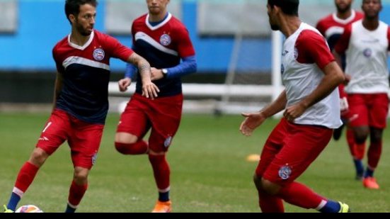 Imagem Bahia encerra preparação para enfrentar o Náutico com treino fechado