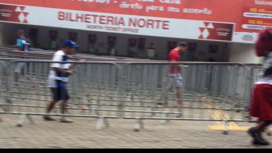 Imagem Bahia x Sport: movimento é fraco nas vendas de ingressos na Arena Fonte Nova