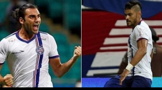Imagem Tony e Léo Gamalho não são inscritos na Sul-Americana e devem deixar o Bahia