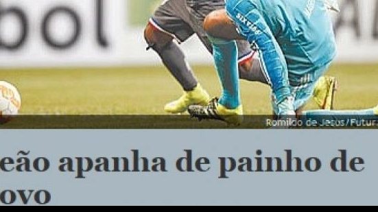 Imagem Jornal goza com freguesia do Sport para o Bahia: Leão apanha de painho de novo