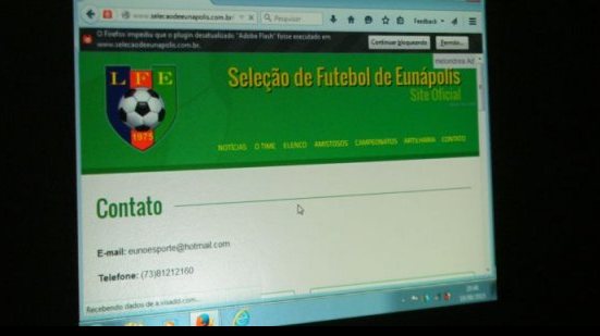Imagem  Seleção de Eunápolis lança site oficial para o Intermunicipal