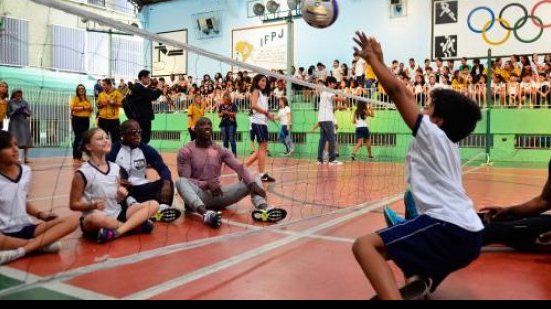 Imagem Rio 2016: projeto coloca alunos em contato com atletas paralímpicos
