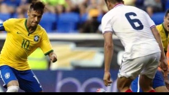 Imagem Com Neymar em campo, Brasil enfrenta Estados Unidos em amistoso