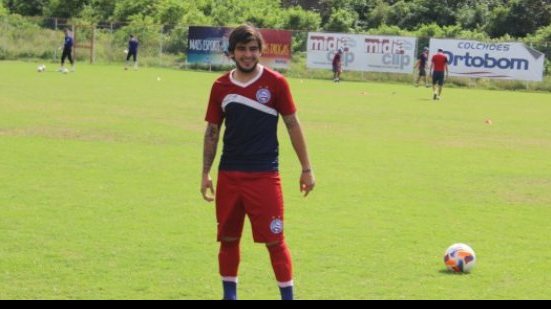 Imagem Novo reforço do Bahia, lateral-esquerdo faz exames e já treina no Fazendão