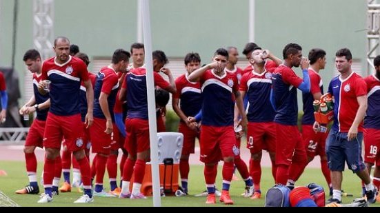 Imagem Com recém-contratados, Bahia já está em Fortaleza para duelo com o Ceará