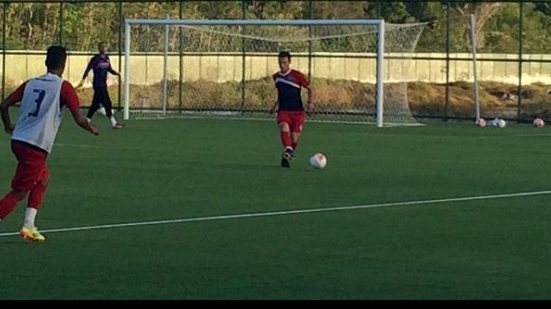 Imagem Sem Maxi, Sérgio Soares escala ataque com Roger e Kieza em treino