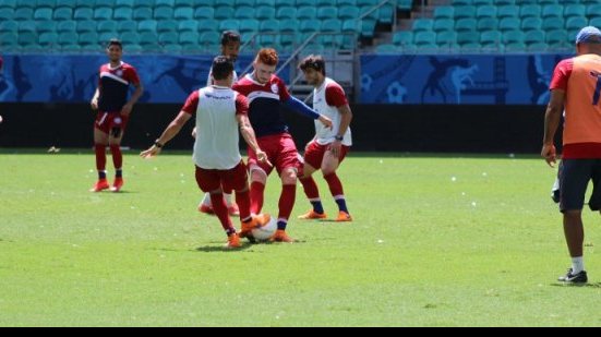 Imagem Com Kieza e Roger no ataque, Bahia está pronto para encarar o Sampaio Corrêa