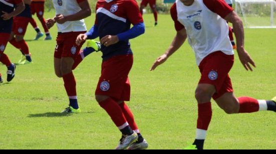 Imagem Com três retornos e duas ausências, Bahia realiza treino tático no Fazendão