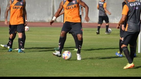 Imagem Sem Rhayner, mas com retornos, Vitória treina em Pituaçu