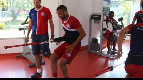 Imagem Bahia realiza treino físico com atletas que não viajaram para Lucas do Rio Verde