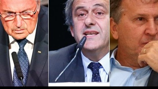 Imagem Blatter e Platini são suspensos pela Fifa e nome de Zico ganha força em eleição