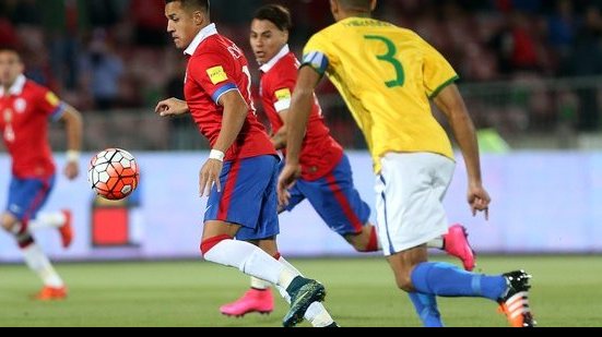 Imagem Diante do Chile, Brasil sofre 1ª derrota da história em estreia de Eliminatória