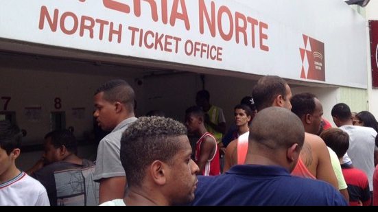 Imagem Rubro negro reclama de venda de ingressos; Arena garante pleno funcionamento