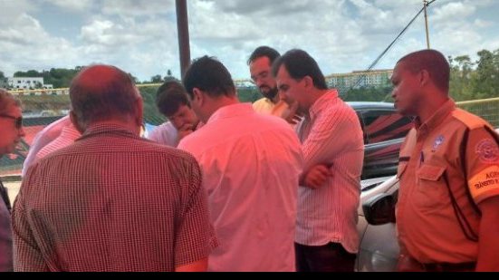 Imagem Prefeitura avalia ações no Barradão após reunião entre Vitória e ACM Neto