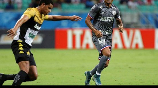 Imagem No sufoco, Bahia vence o Criciúma e se firma no G-4