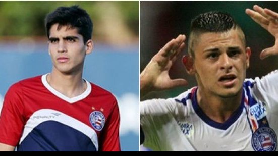 Imagem Volante e atacante da divisão de base renovam contrato com o Bahia até 2018