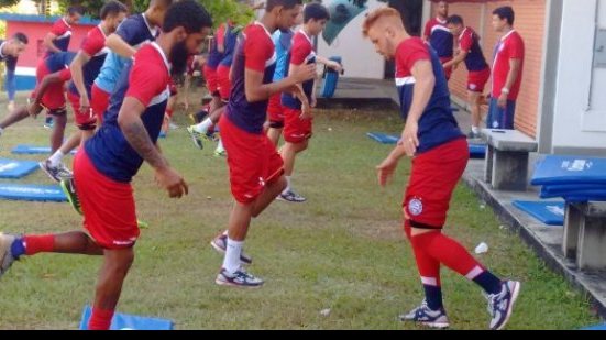Imagem Titulares folgam e reservas fazem treinos físicos no Bahia