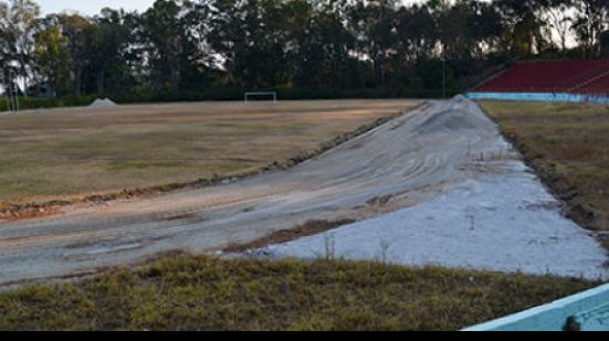Imagem Obras no Lomanto Júnior seguem em andamento; gramado ainda não foi trocado