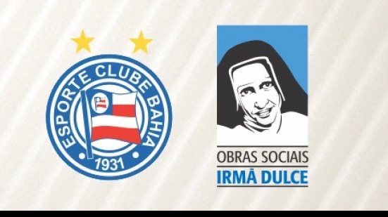 Imagem Bahia firma parceria com Obras Sociais Irmã Dulce e vai estampar marca na camisa