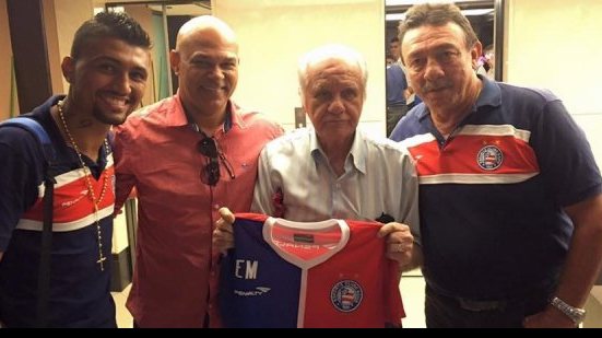 Imagem Com visita ilustre, Bahia já está no Rio de Janeiro