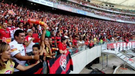 Imagem Vitória pode jogar contra o Luverdense na Arena Fonte Nova