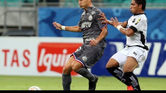Imagem Vídeo: veja os gols do empate entre Bahia e ABC