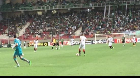 Imagem Vídeo: confira os melhores momentos da derrota do Vitória para o América-MG