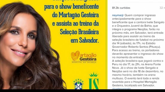 Imagem Neymar e Daniel Alves aderem a campanha da FBF e Governo para treino da Seleção