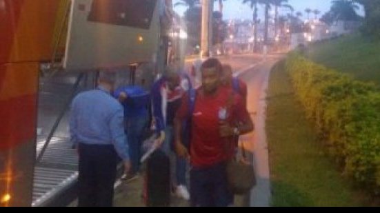 Imagem  Bahia desembarca em Varginha e encerra preparação nesta sexta