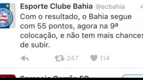Imagem Sampaio Corrêa consola o Bahia após derrota: me abraça, migo @ECBahia